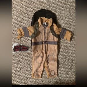 Ghostbuster Jumpsuit With Attached Elbow Pads and Backpack Straps